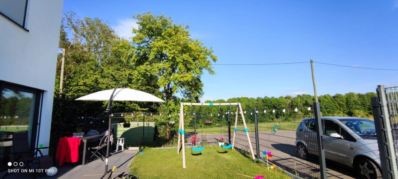 Neue Doppelhaushaelfte Mit Terrasse, Balkon Und Garten Daire Remscheid Dış mekan fotoğraf